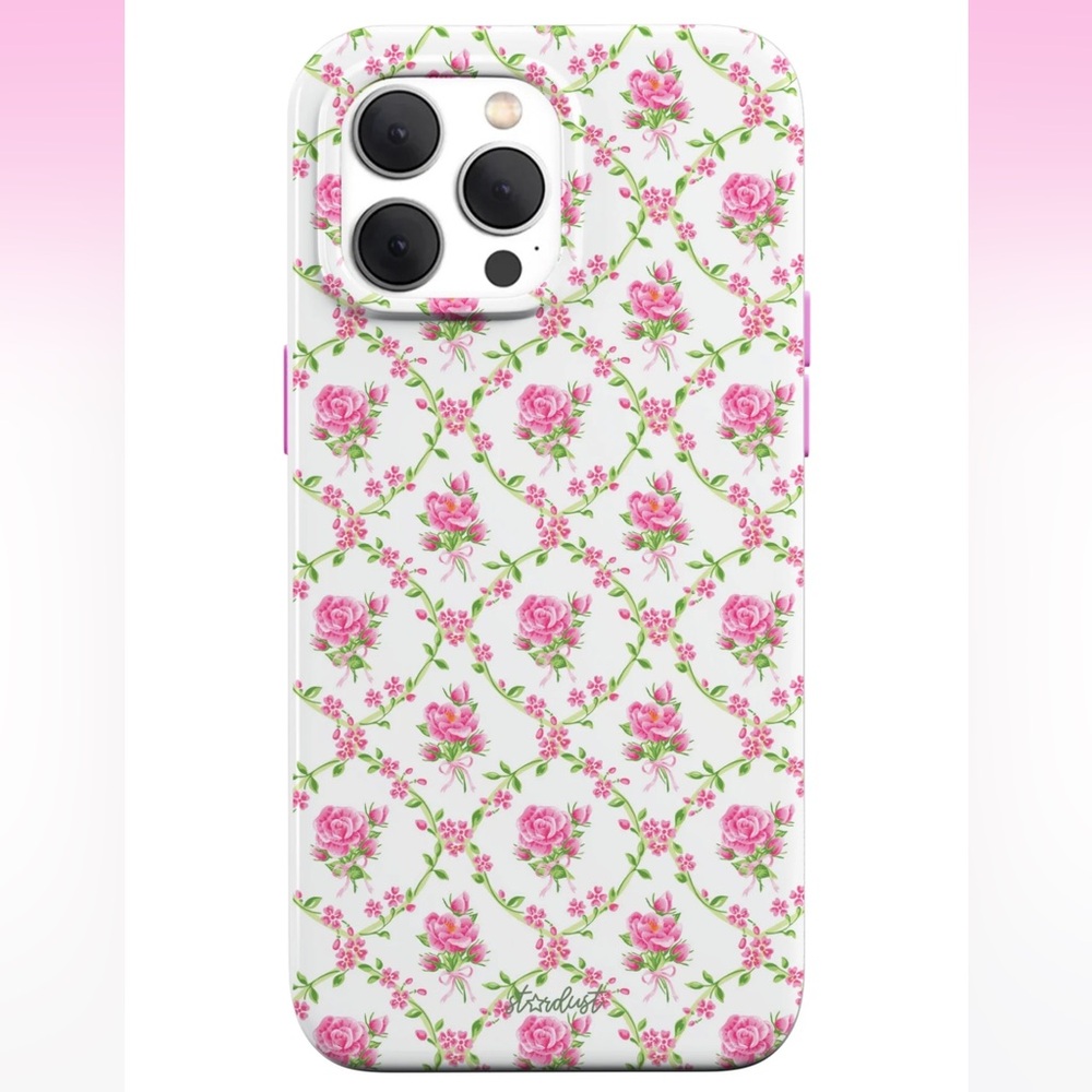 Stardust by Allie Vintage Vines iPhone 15 Pro Max Case & MagSafe Ring